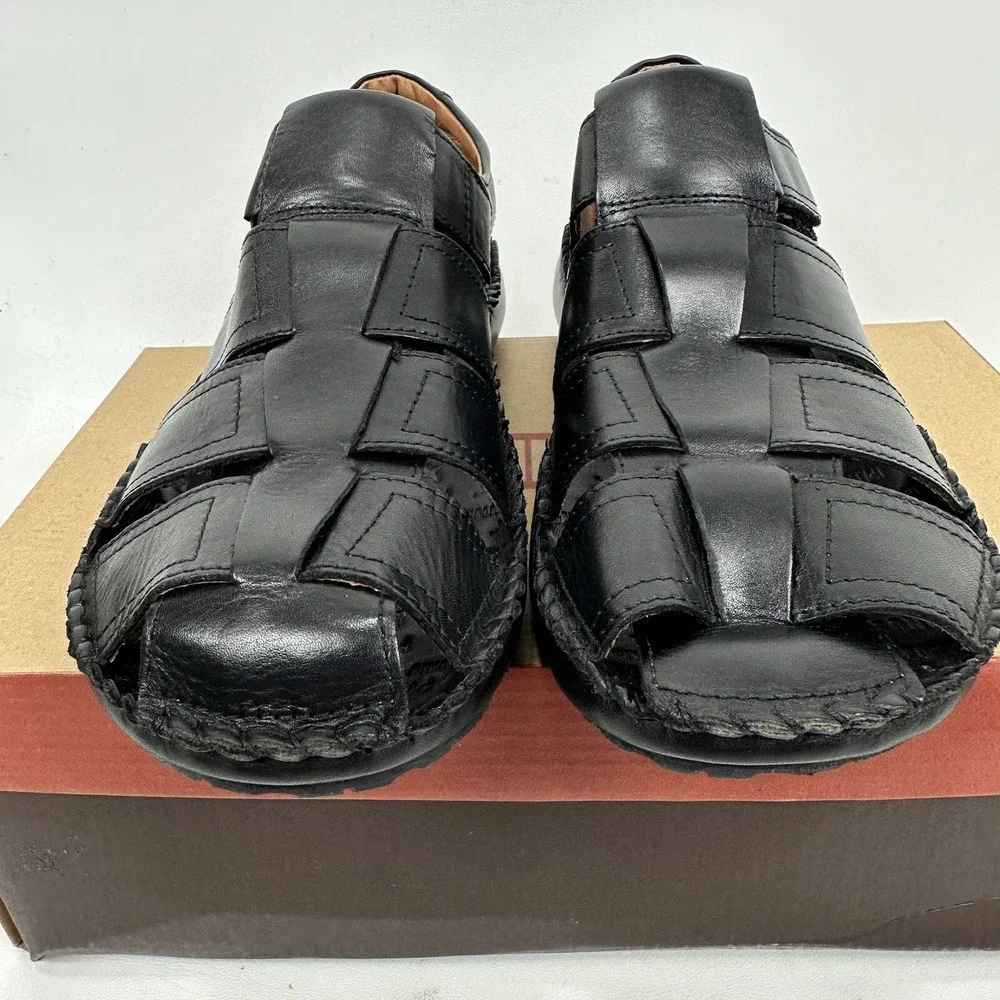 Pikolinos Mens Tarifa Fisherman Sandals 06J-5433 Black Size Eu 45